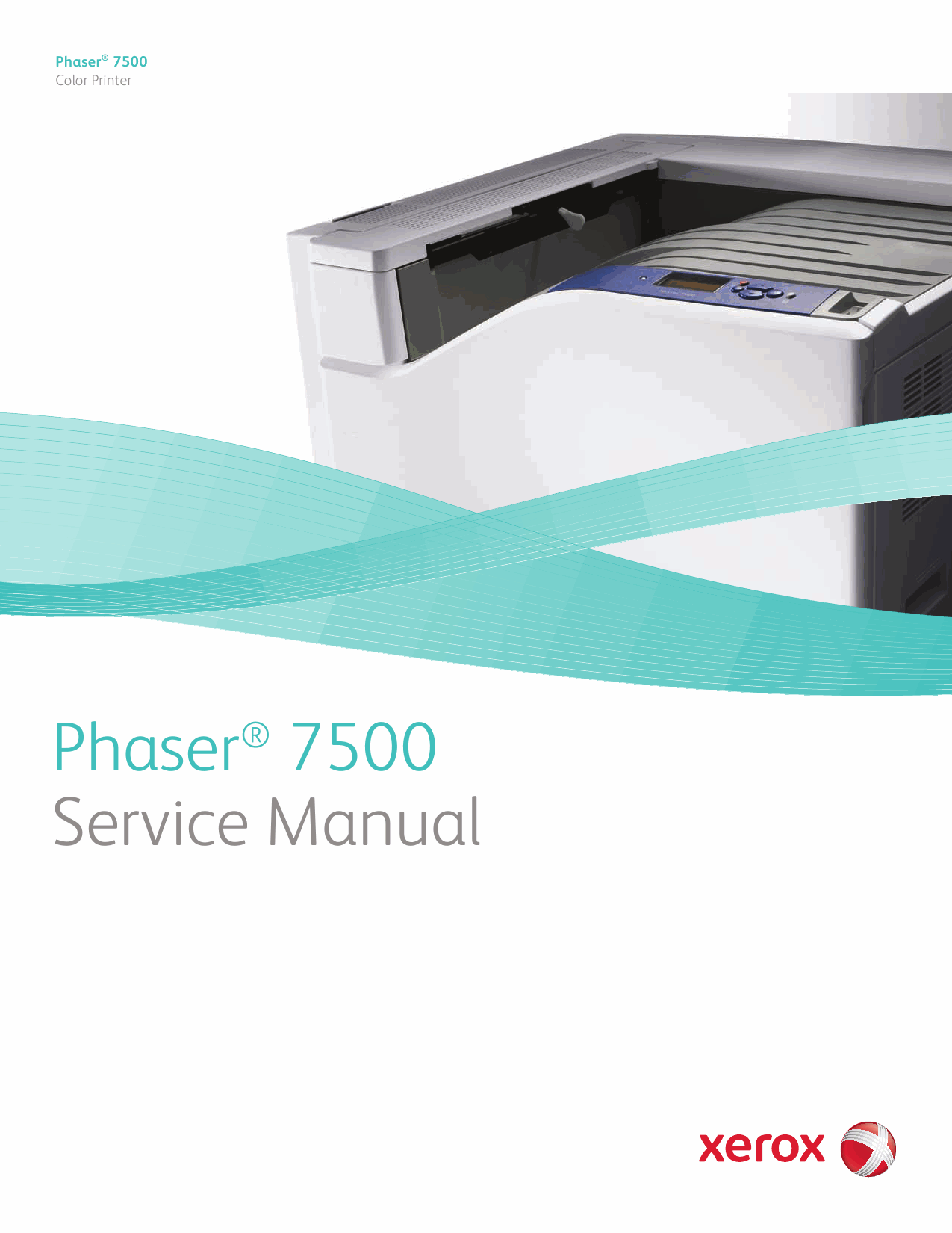 Xerox Phaser 7500 Parts List and Service Manual-1